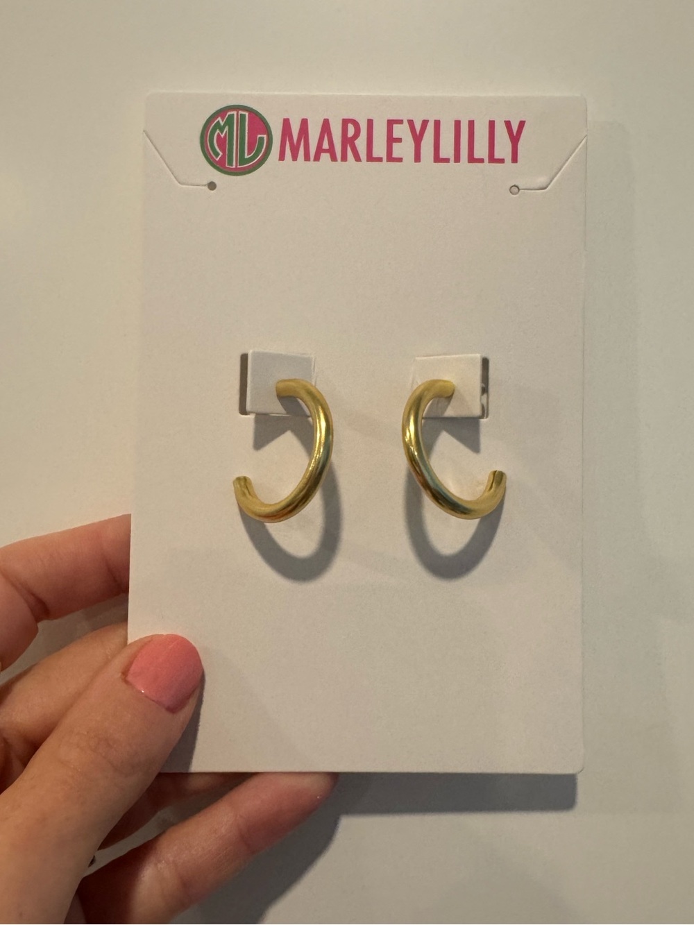 Gold Hoop Earrings - Classic Open Hoop